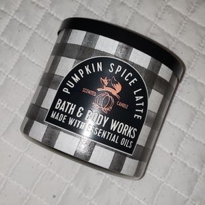 Bath & Body Works Pumpkin Spice Latte Candle